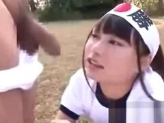 Adorable oriental bitch in real hard fuck video