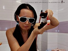 Leie, Braunhaarige, Süss, Latina, Milf, Nippel, Titten, Ehefrau