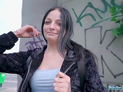 18 años, Checa, Hd, Dinero, Al aire libre, Público, Realidad, Adolescente