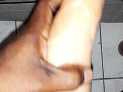 Amatéři, Velké péro, Černé, Stříkání spermatu, Fetiš, Masturbace, Sólo