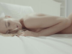 Blondine, Europäisch, Hd, Küssen, Masturbation, Dürr, Solo, Titten