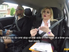 Failed Test Leads To Back Seat Sex