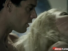 Rough Sex with Busty Blonde: Fighters Scene 2 - Riley Steele