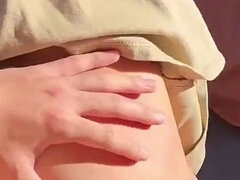 18, Pik sutte, Komme på ansigtet, Latinsk, Trusser, Pov, Tatovering, Teenager