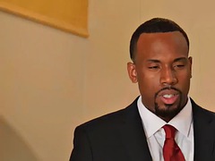 VIP4K. Bored cutie seduces her moms black colleague instead of masturbating