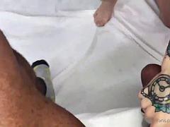 Πρωκτικό, Μωρό, Μεγάλος πούτσος, Μεγάλα βυζιά, Συνδυασμός, Χύσιμο, Ομάδα, Βυζιά