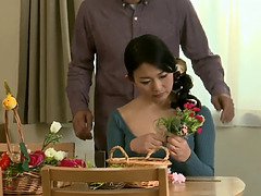 Asiatique, Beauté, Brunette brune, Tir de sperme, Japonaise, Embrassement, Masturbation, Chatte