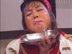 Aziatisch, Groepseks ejactulatie, Sperma shot, Hardcore, Japaans