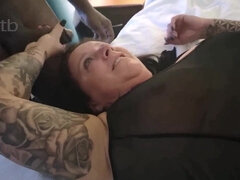 Enthousiasteling, Grote lul, Zwart, Groepseks, Groep, Hardcore, Huisgemaakt, Interraciaal