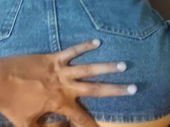 18 jaar, Grote kont, Mexicaans, Gezichtspunt, Rok