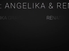 Angelika Grays' Burning Desire in a Romantic Embrace