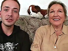 Granny Maria Is Horny for an Ass Fuck