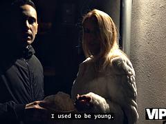 VIP4K. I put sex timer on, fucked the blondie and tricked her BF!