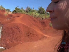 Ariel takes you down to the beach to get dirty.