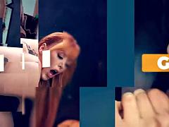 Μωρό, Μεγάλος πούτσος, Μεγάλα βυζιά, Ξανθιά, Πίπα, Χύσιμο, Διαφυλετικό, Βυζιά