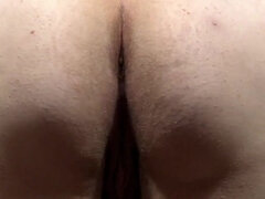 Amatør, Stor røv, Store bryster, Brunette, Dildo, Hjemmelavet, Solo, Teenager