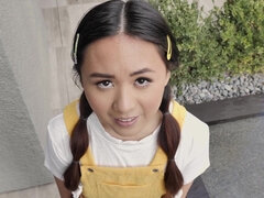 Asiatisk, Rumpa, Avsugning, Doggystyle, Hd, Mellanrasig, Trekant, Tuttar