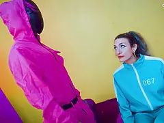 Squirt Games: 100% ANAL for skinny tattoo babe - balls deep, ATM, facial, swallow