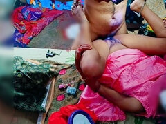 21 Year Young Bhabhi Pulled Out Friend's Wife and Left Her Younger Stepbrother While Watching Porn Videos