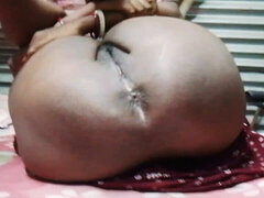 커플, 머리카락이 많은, 집에서 만든, 인도인, 나이든