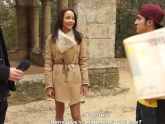 Pijpbeurt, Bruinharig, Buiten, Kousen, Trio