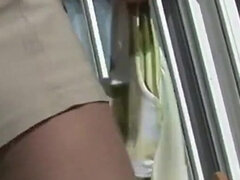 Blondine, Natürlichen titten, Nippel, Im freien, Solo, Titten