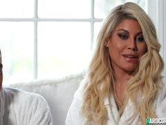 Big chopper gardener have sex Latina housewife