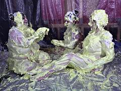 Foam Fun with Cheyenne Hannah Skyler