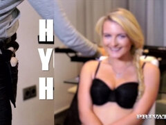 デカパイ, ブロンド, Hd, 下着, 天然, ストッキング