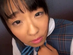 Incredible Japanese girl Airi Sato in Fabulous JAV censored Swallow, College movie