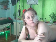 Capellona, Fatto in casa, Figa, Fumando   smoking