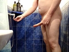 Getting off, masturbation cum, man masturbating