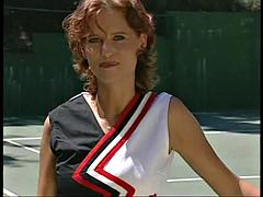 Sexy chick with perfect body is getting plowed outdoors