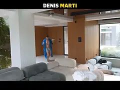 Daddy4k. thin brunette can’t swim, but can blow and jump on thick stepdaddy’s penis