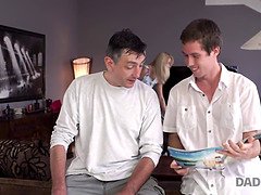 Daddy4k. daddy nails throat and pussy of flawless son-in-law