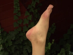 Schönheit, Blondine, Blasen, Schwanz, Fetisch, Hd, Nippel, Orgasmus