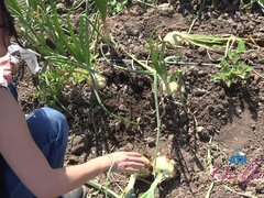 Amatoriale, Asiatica, Brunetta, Toccando, Fidanzata, All'aperto, Pubblico, Tette