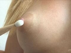 Närbild, Extrem, Onani, Orgasm, Offentlig, Solo, Sprutande