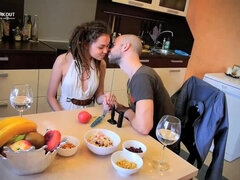 In den arsch, Arsch, Blasen, Braunhaarige, Lecken, Orgasmus, Zierlich, Jungendliche (18+)