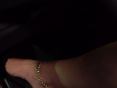 Badeværelse, Fod fetish, Hjemmelavet, Solo