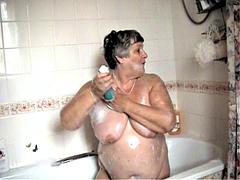 Debela dekleta, Babica, Samozadovoljevanje, Zrela, Milf, Solo, Joške, Igrače