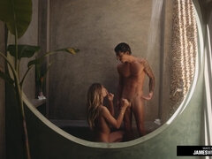 Leie, Paar, Selbstgemacht, Dusche