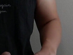 Asiatique, Grosse bite, Tir de sperme, Fétiche, Masturbation, Solo