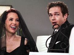 Grosser arsch, Grosser schwanz, Grosse titten, Blasen, Hundestellung, Reif, Rotschopf