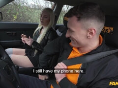 Insatiable Czech babe gets eaten out and fucked in the car