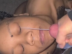 Africano, Amatoriale, Nero, Compilation, Coppia, Facciale, Occhiali, Punto di vista pov