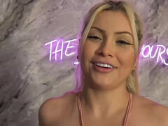 Bebê, Peitos grandes, Loiroa, Fetiche, Hd, Solo chão