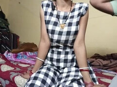 Hindi Amateur Couple's First Home Sex Video with Misspriya