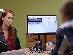 巨乳な, Hd, オフィス, 赤毛, スパイ