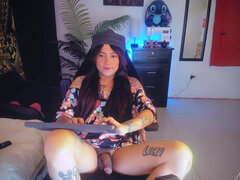 Enthousiasteling, Aziatisch, Sperma shot, Japaans, Masturbatie, Alleen, Tatoeage, Webcamera